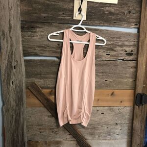 Nova Size Med Pink Racerback Activewear Tank Top
